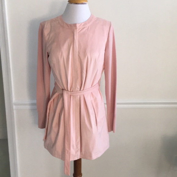 H by Halston Jackets & Blazers - H by Halston 4 Pretty pink ultra suede jacket NWOT